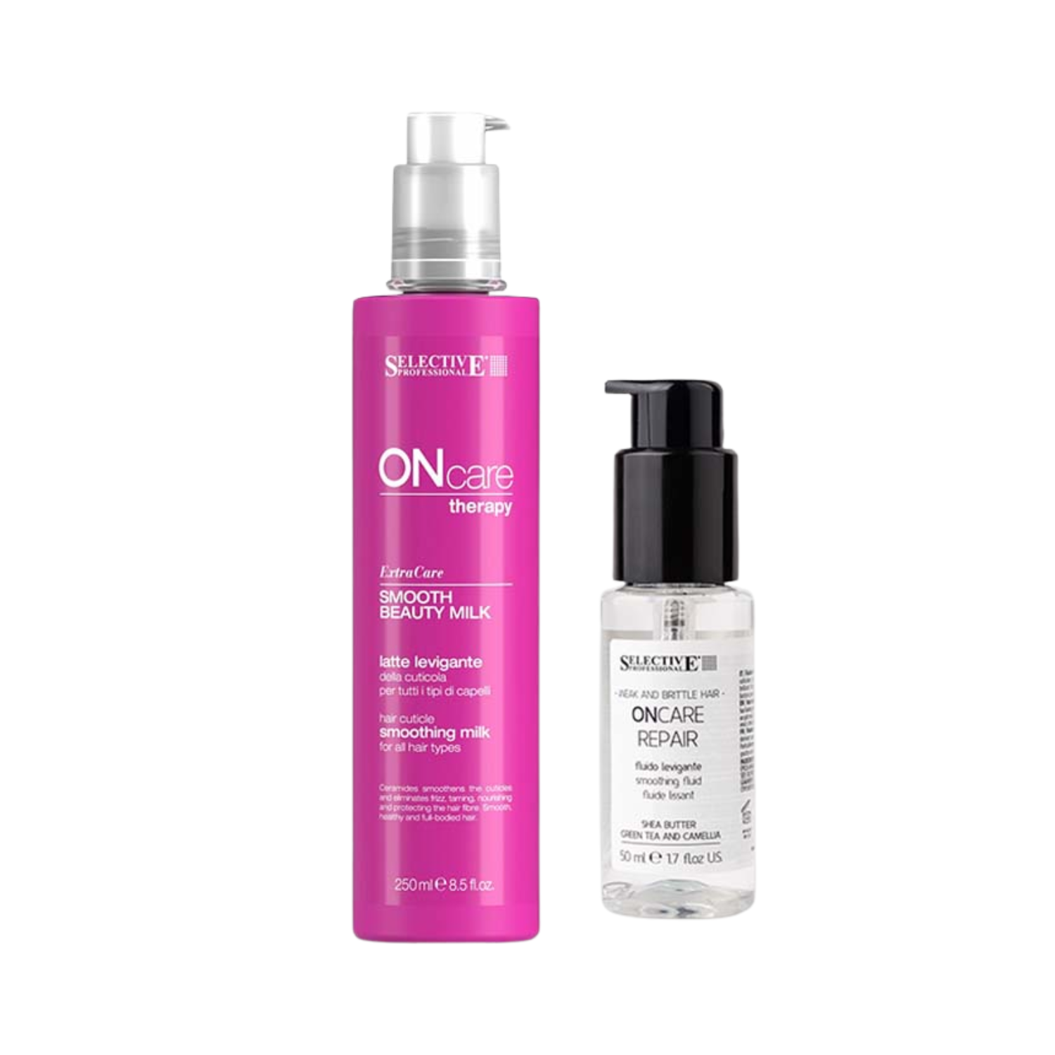 Selective Professional ONcare Smooth Beauty Milk & ONcare Repair Fluid