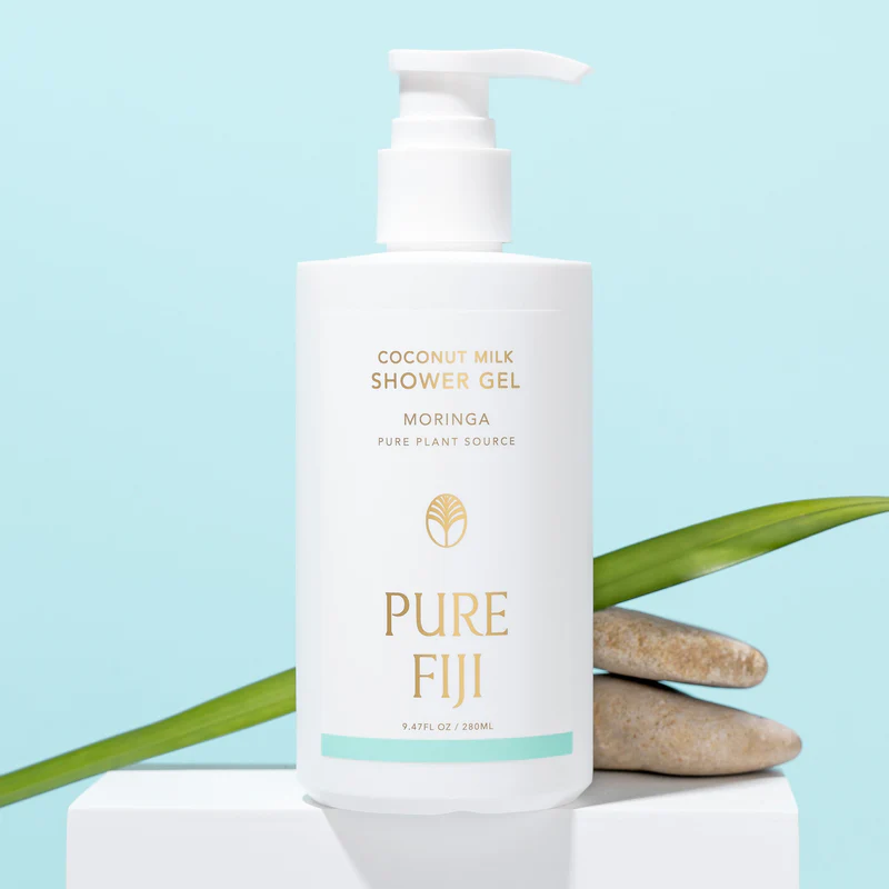 Pure Fiji Coconut Milk Shower Gel - Moringa