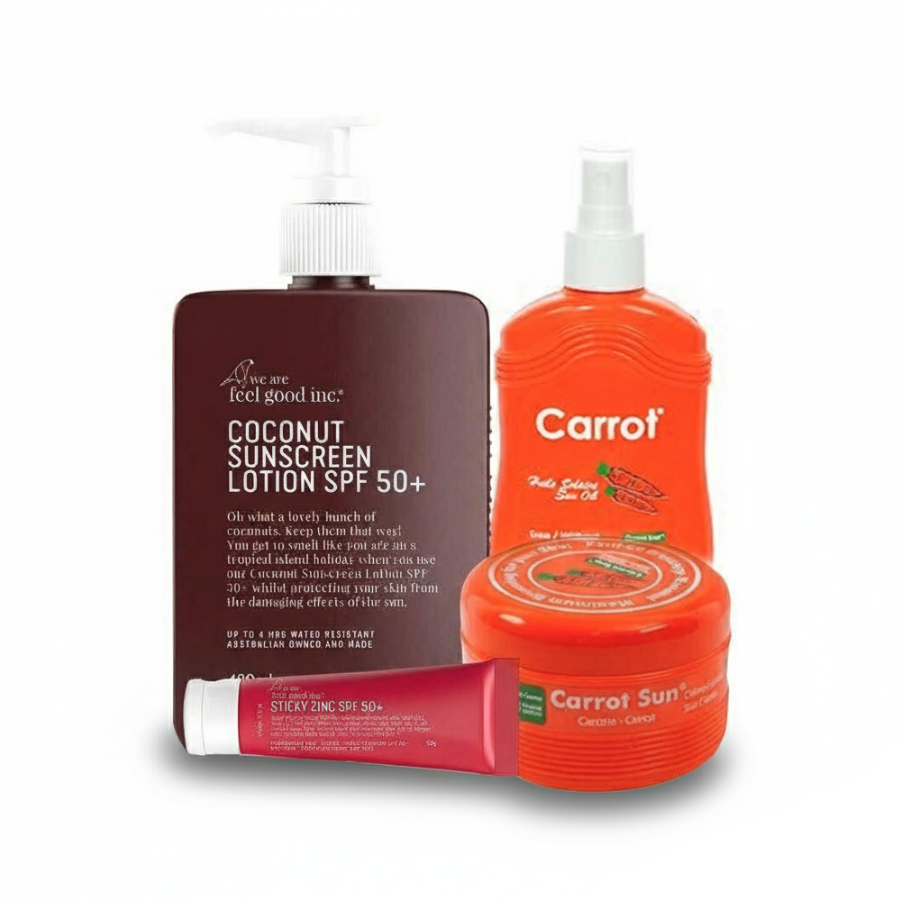 Carrot Sun Tanning Essentials