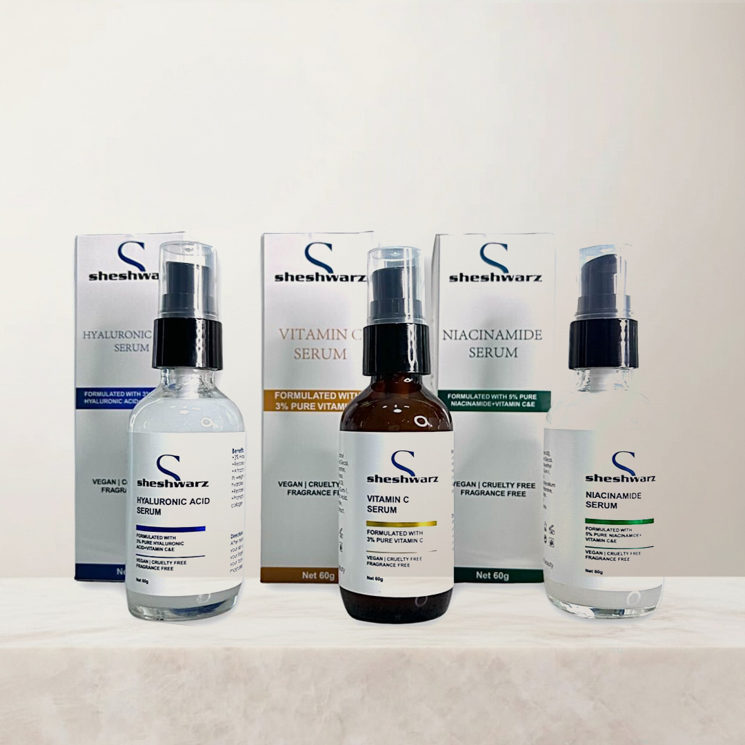 Sheshwarz Serum Bundle of 3 – 60g each