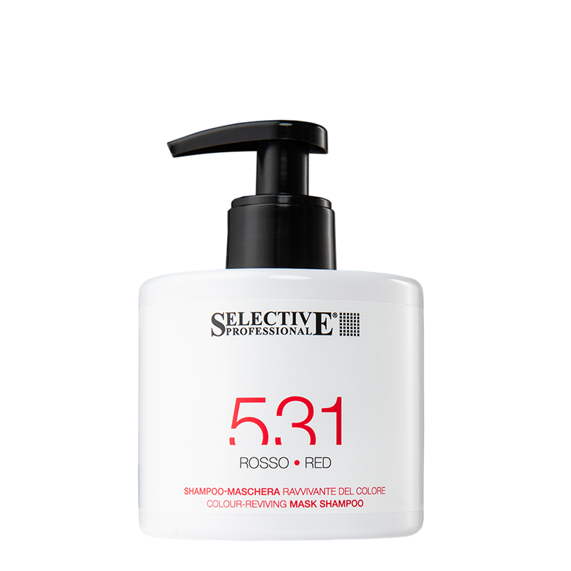 Selective Professional 531 Rosso Red Colour-Reviving Mask Shampoo