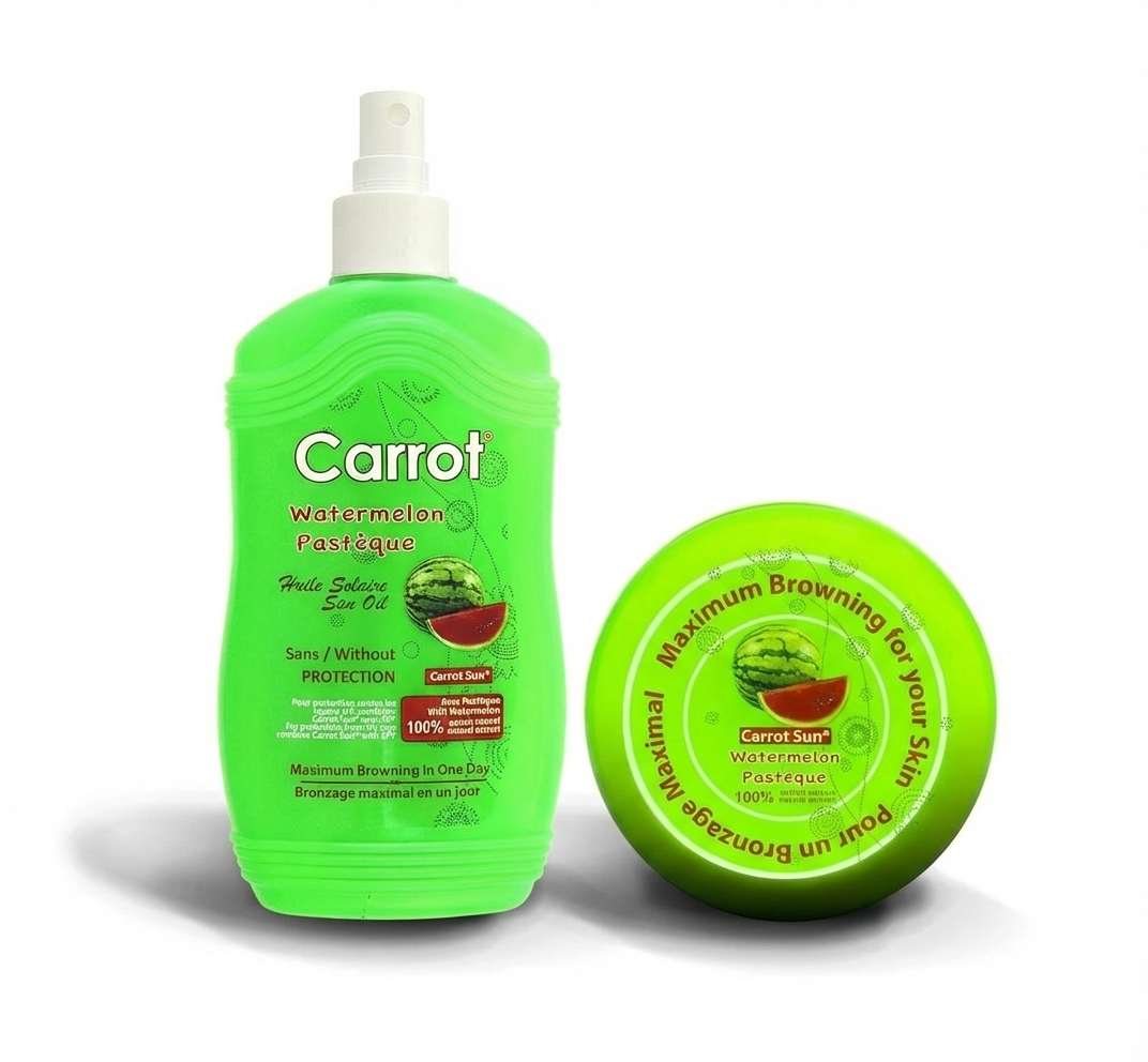 Carrot Sun Watermelon Duo - For Sensitive and Fairer Skin