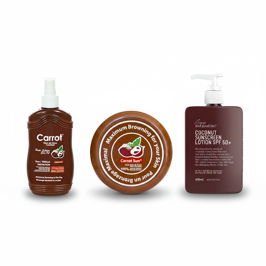 Carrot Sun + We Are Feel Good Complete Coconut Pack