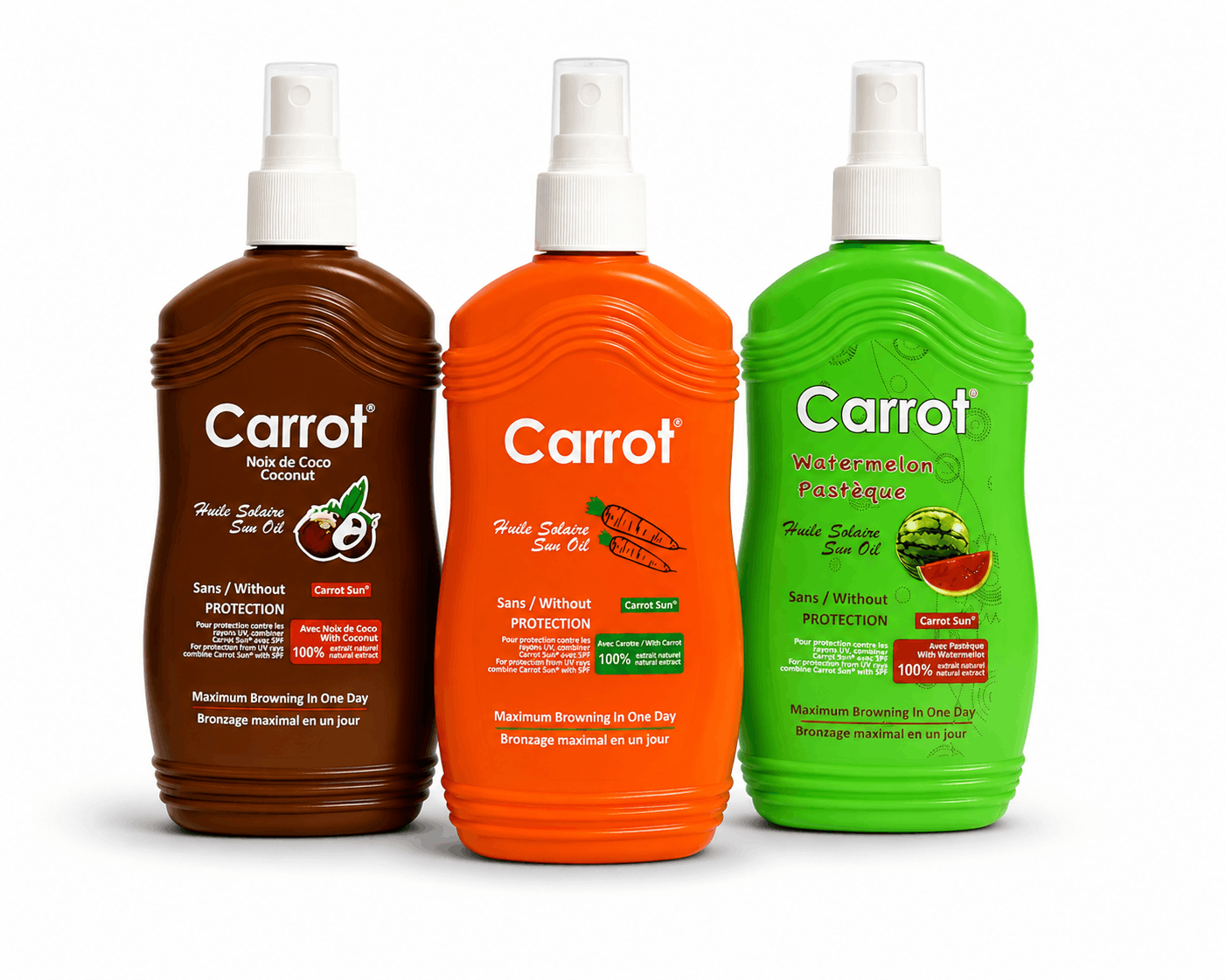Carrot Sun Spray Trio