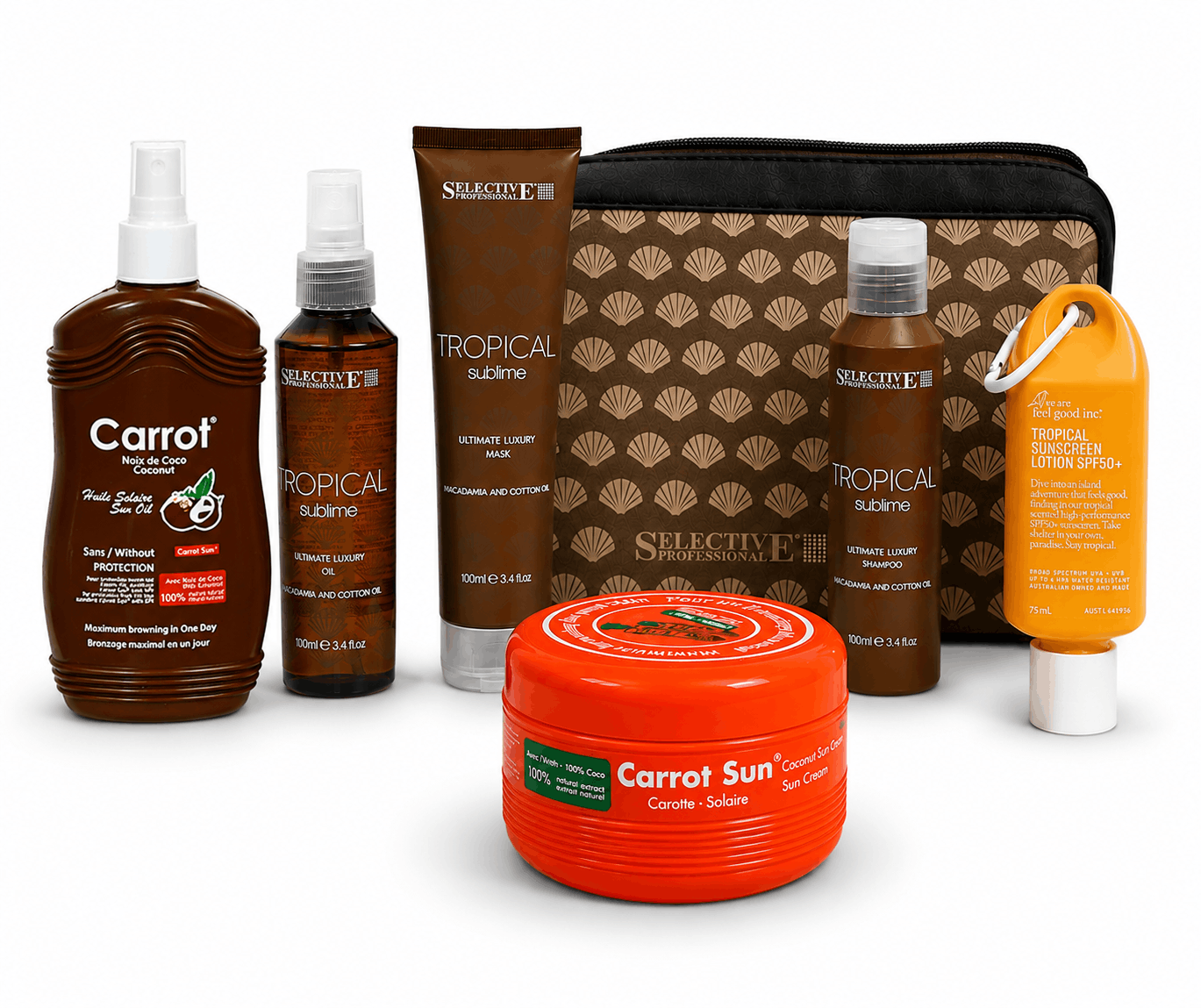 Carrot Sun Travel Essentials
